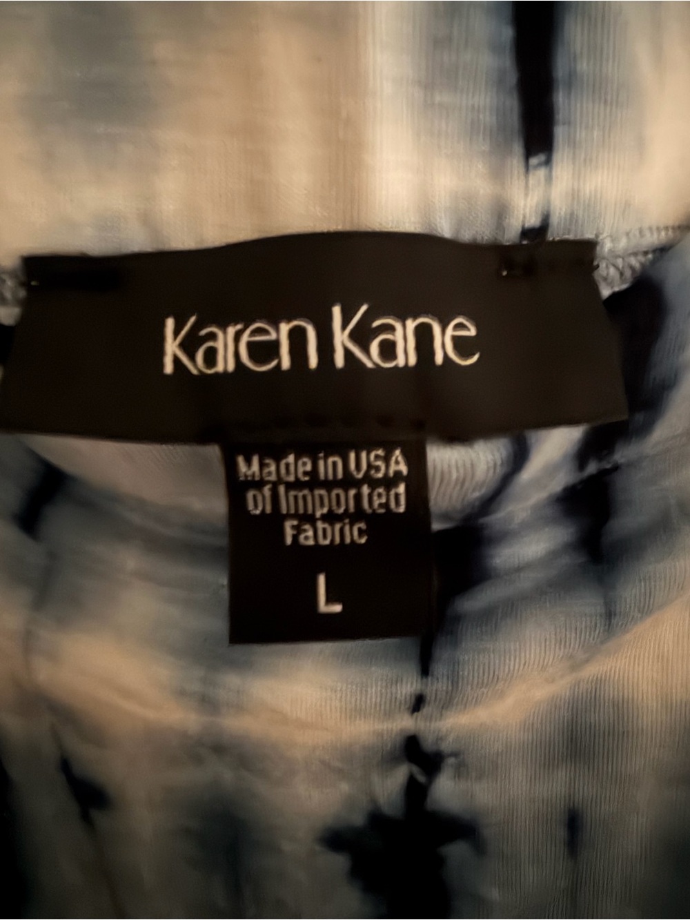 Karen Kane Blue Tie-Dye Women’s skirt